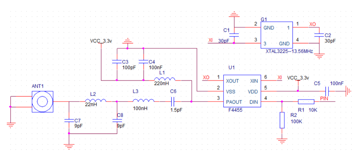 433M發(fā)射芯片